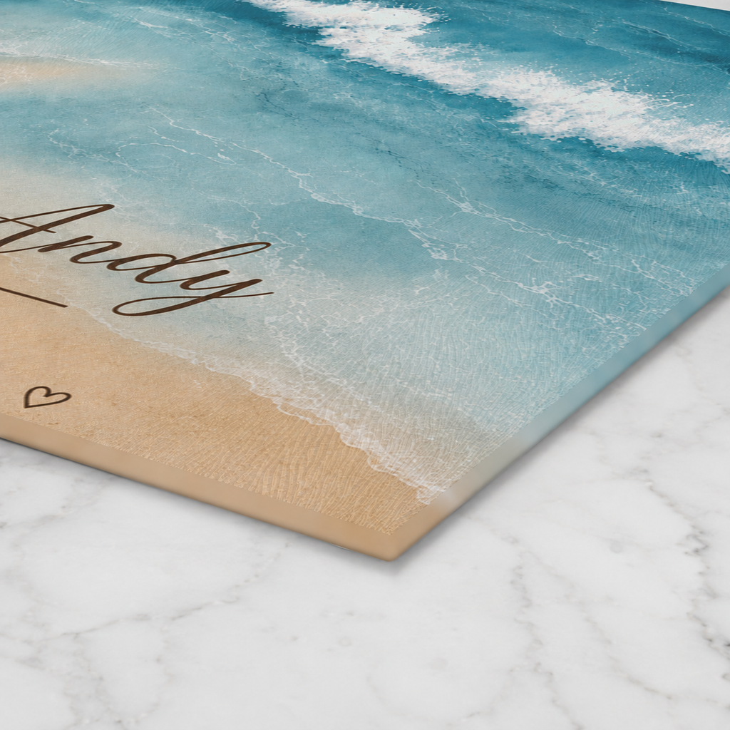 Ocean Wave Personalized Cutting Board