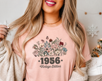 1956 Floral Birth Year Shirt