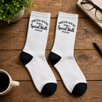 Personalized Father of the Bride Socks