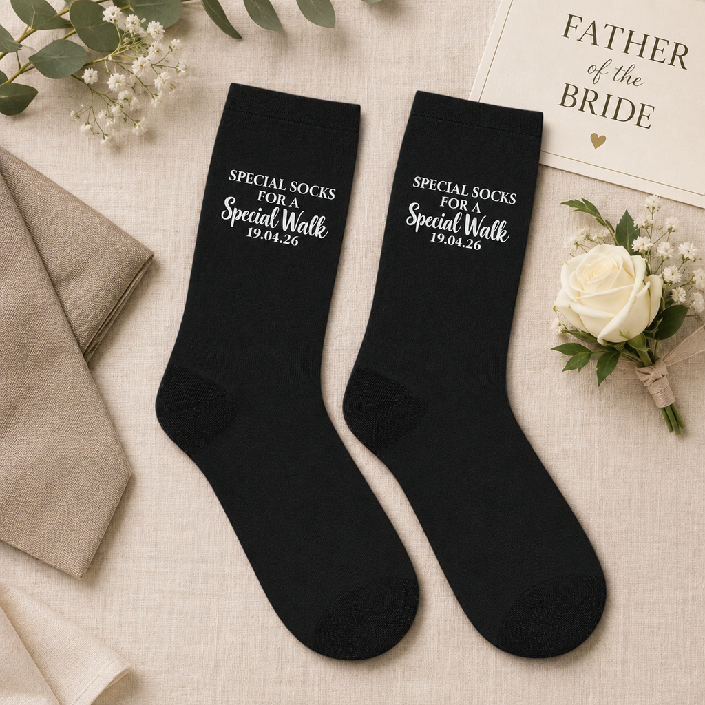 Personalized Father of the Bride Socks