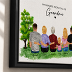 Custom Family Portrait Sign