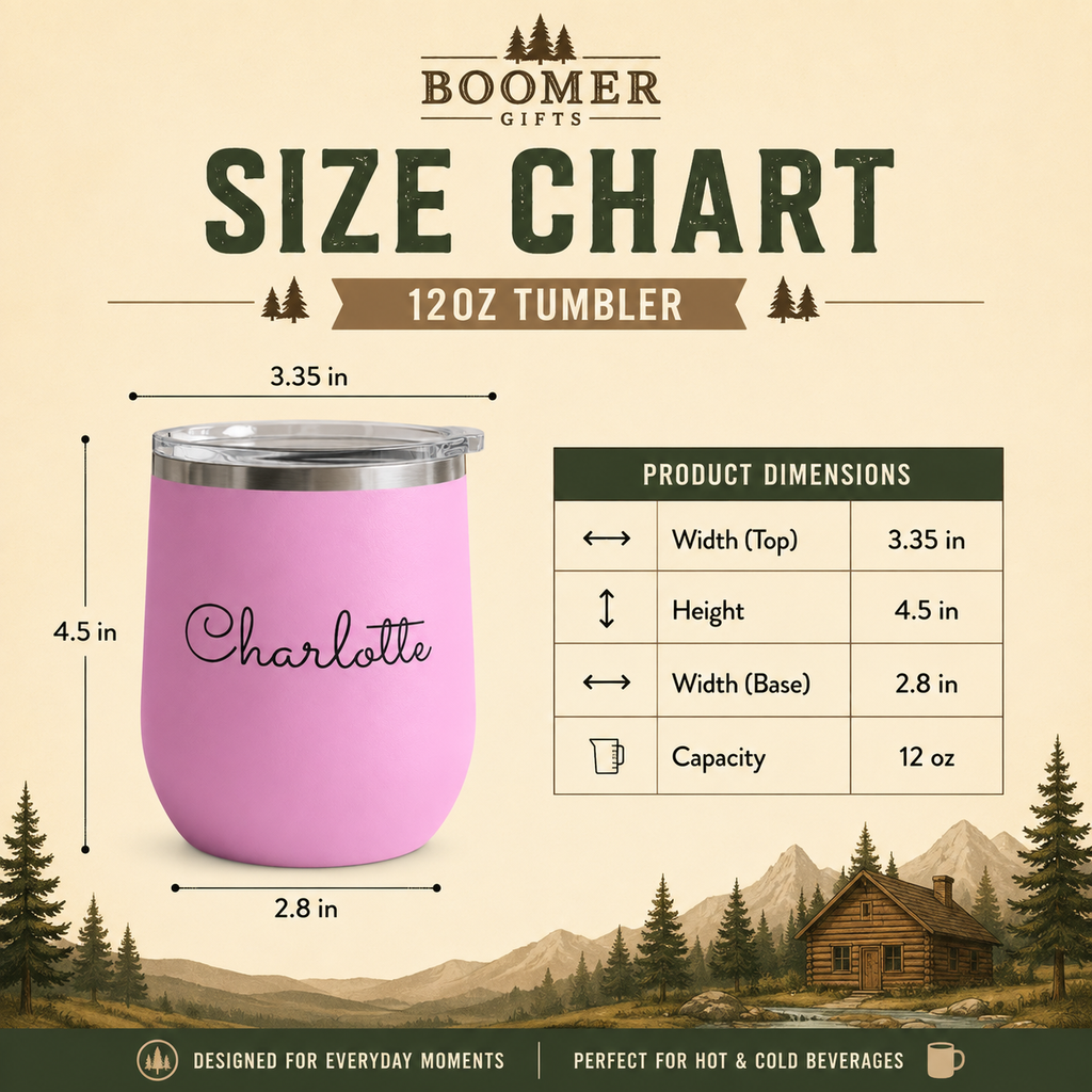 Custom Name Wine Tumbler