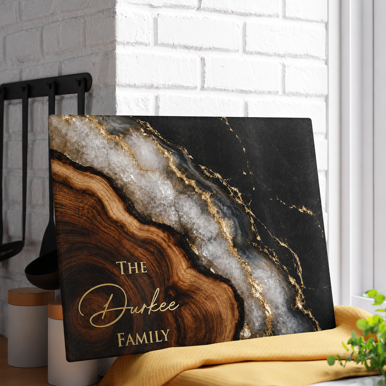 Marble & Agate Custom Cutting Board