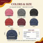 Embroidered Retirement Cap with Custom Year