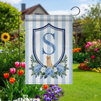 Custom Pet Monogram Garden Flag