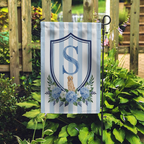 Custom Pet Monogram Garden Flag