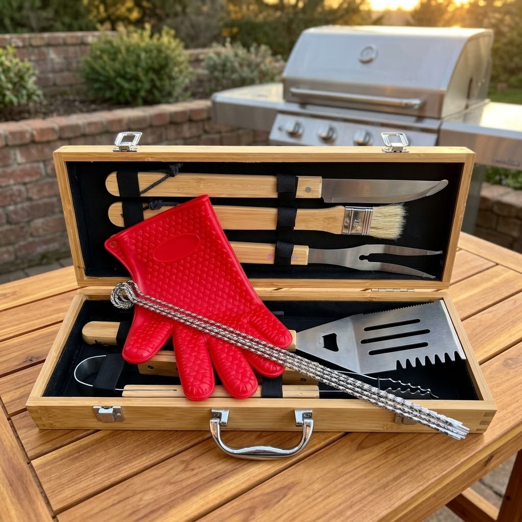 Personalized BBQ Grill Tool Set
