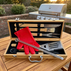 Personalized BBQ Grill Tool Set