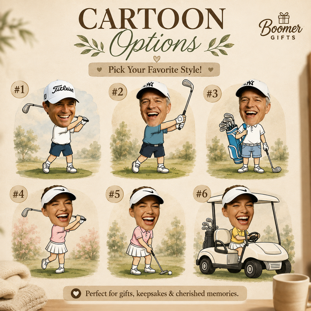 Custom Cartoon Golf Balls