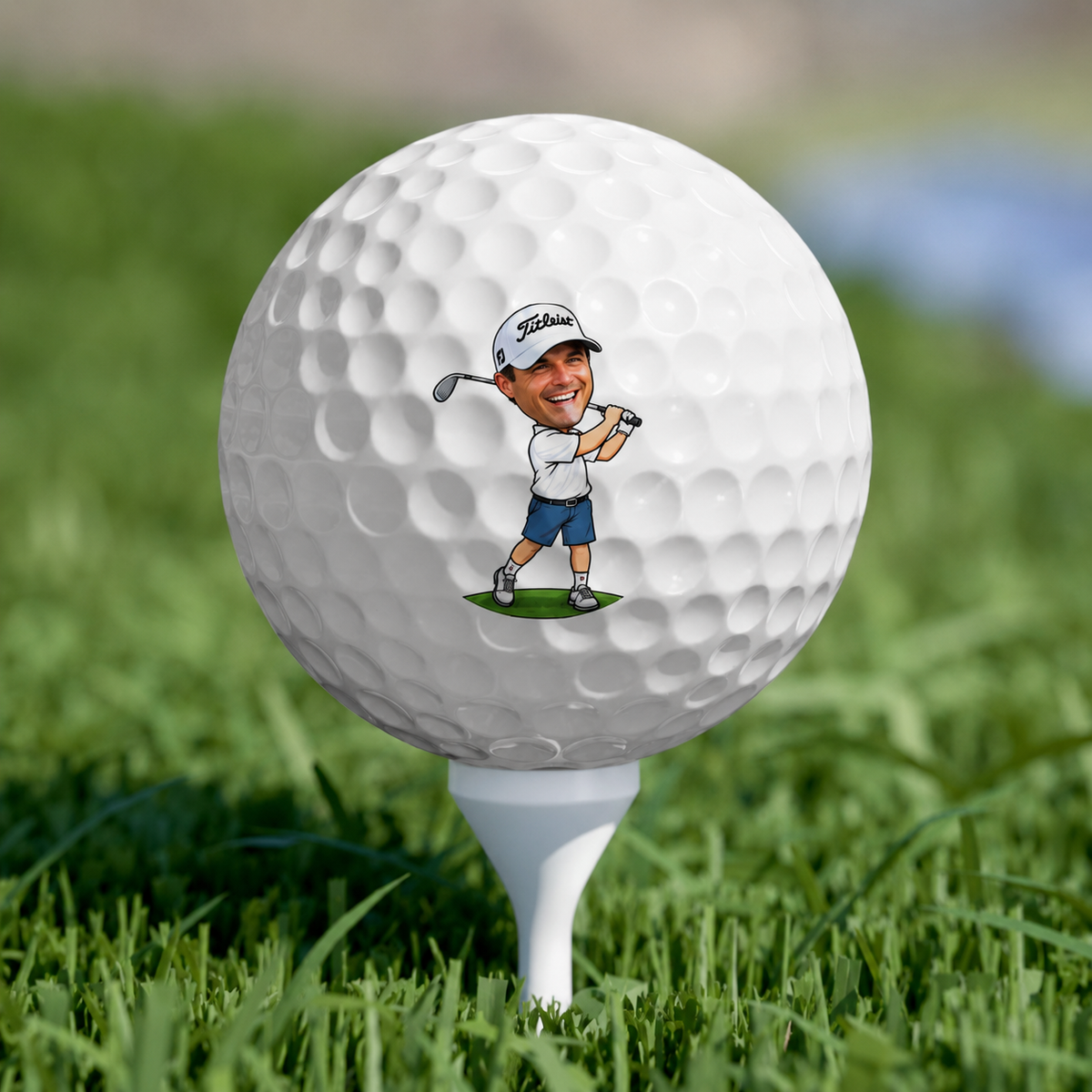 Custom Cartoon Golf Balls