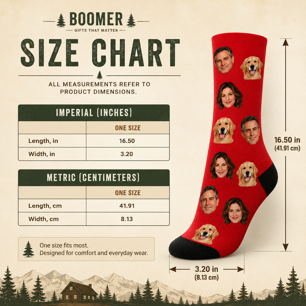 Custom Multi-Face Socks