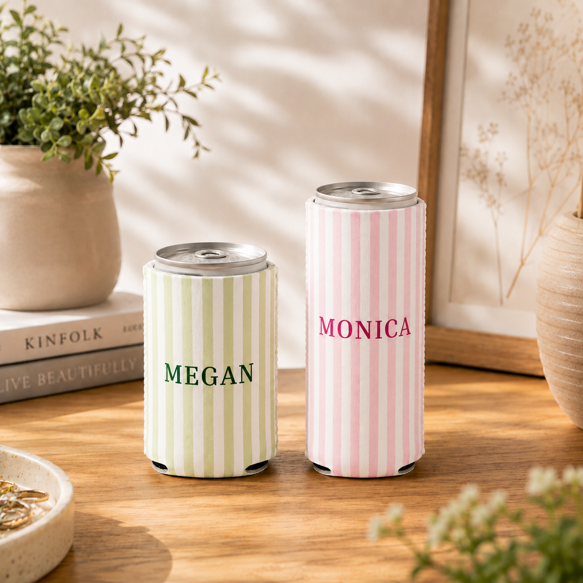 Custom Name Can Cooler