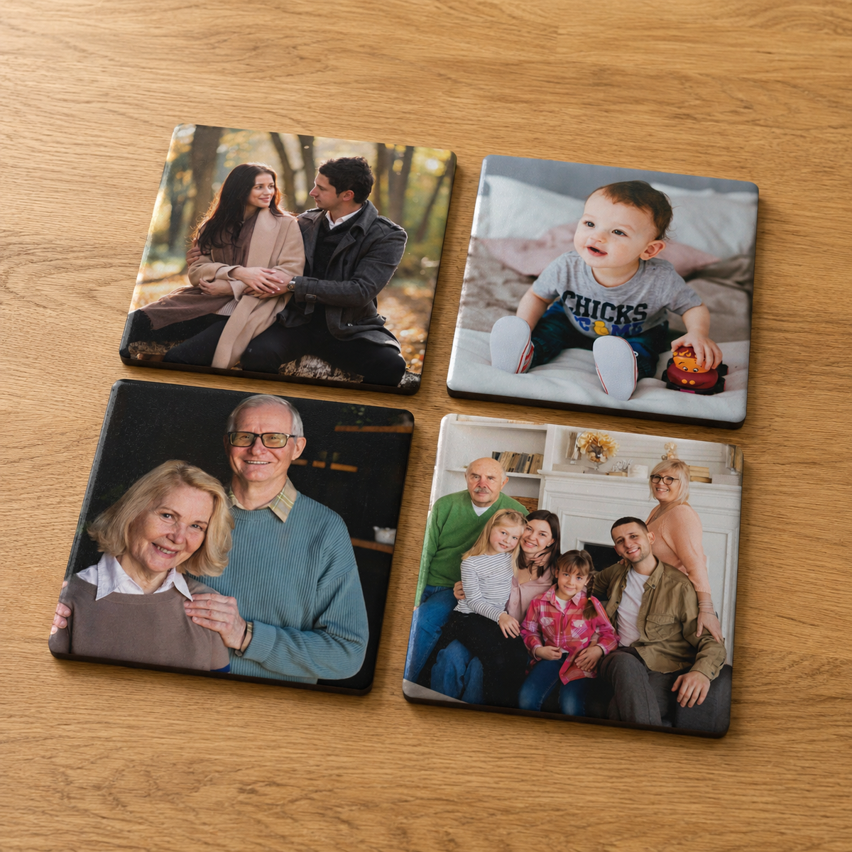 Custom Photo Coaster