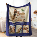 Family Name Photo Blanket