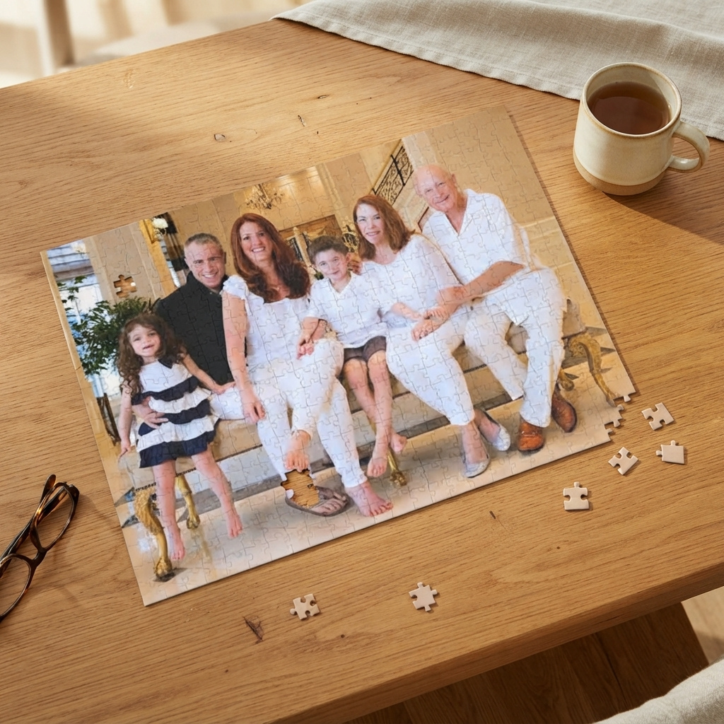 Family Photo Jigsaw Puzzle