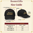 Plant Manager Embroidered Hat