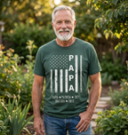 Personalized Papa Flag T-Shirt
