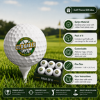 Funny Old Man Golf Balls