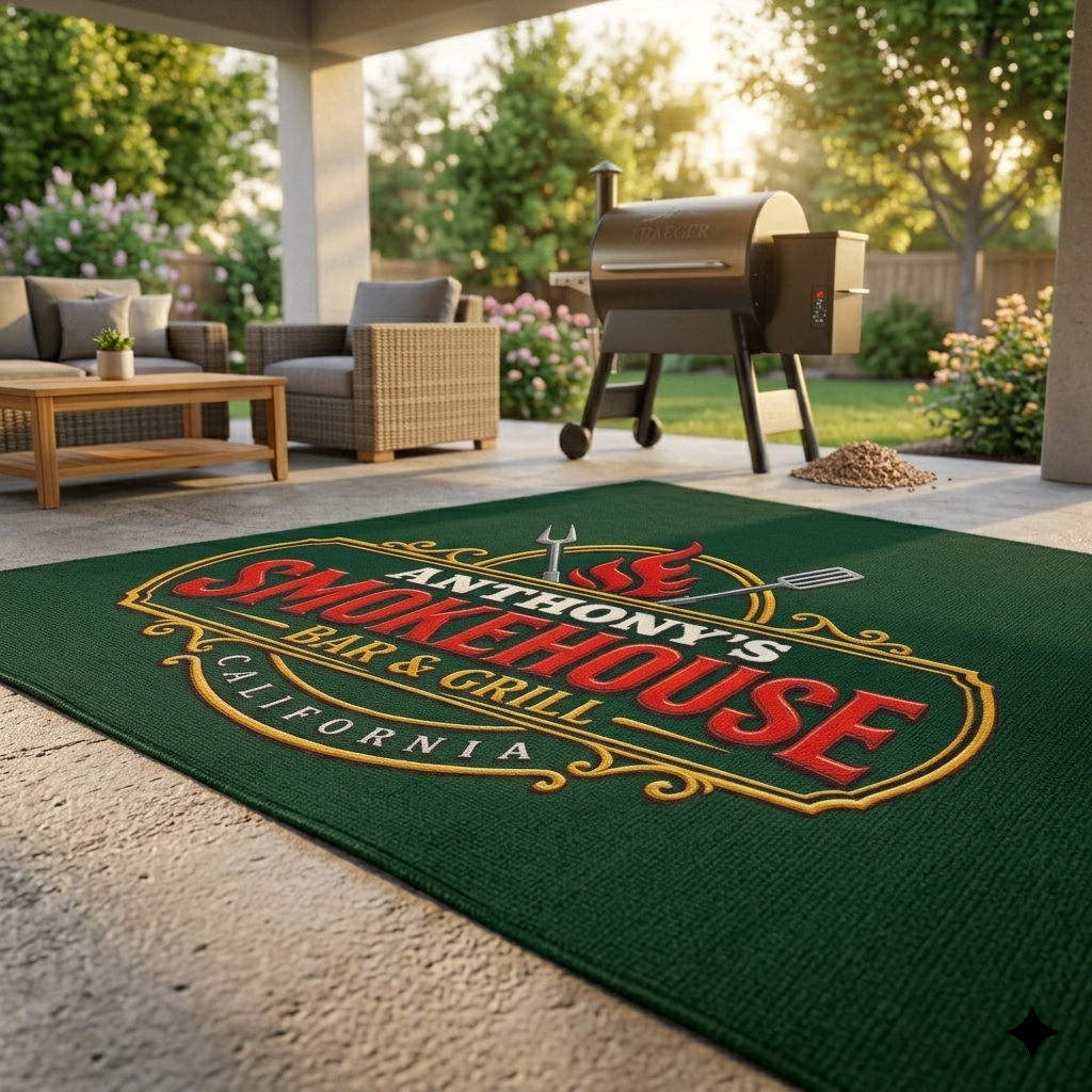 Personalized Grill Master Mat