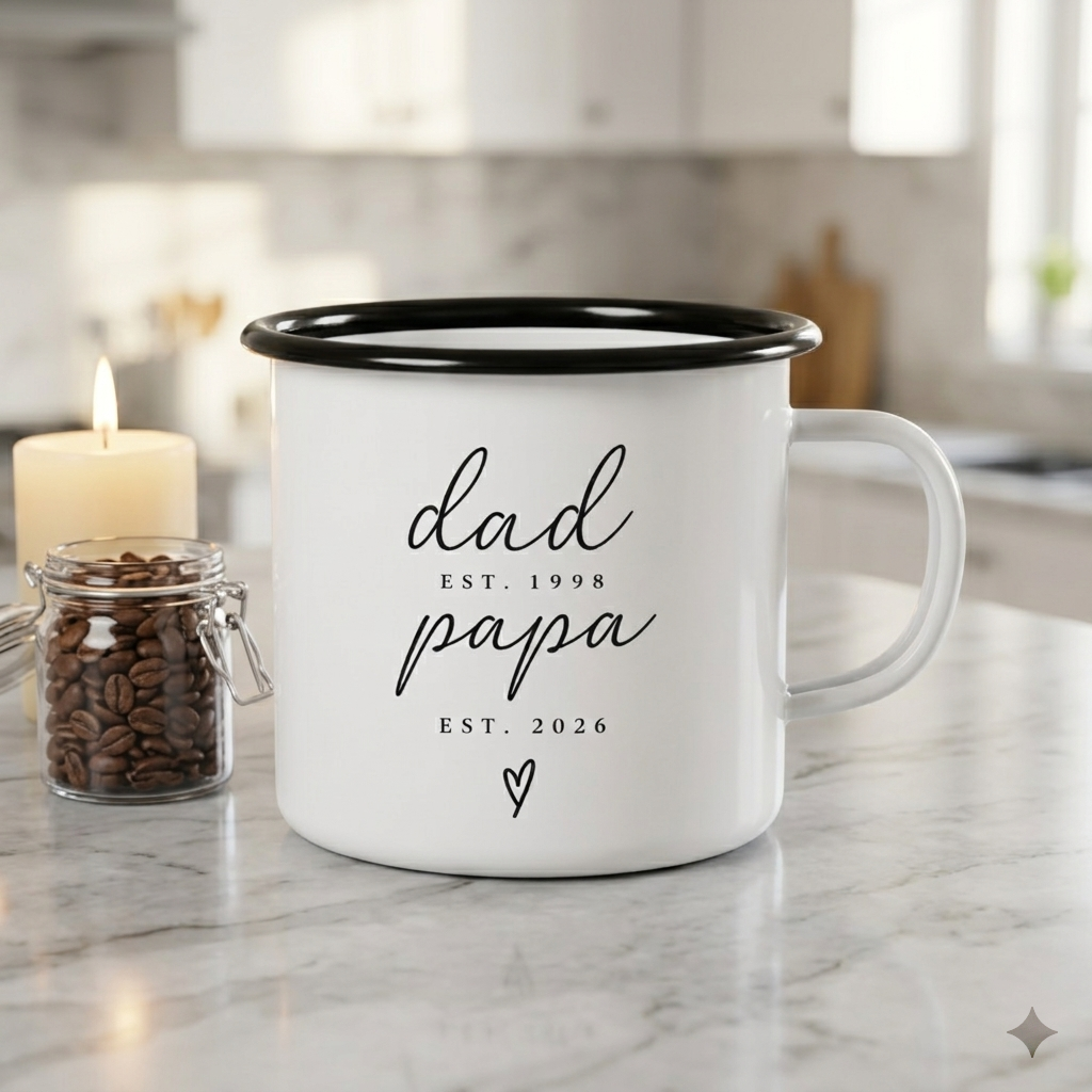 Dad and Grandpa Est. Mug