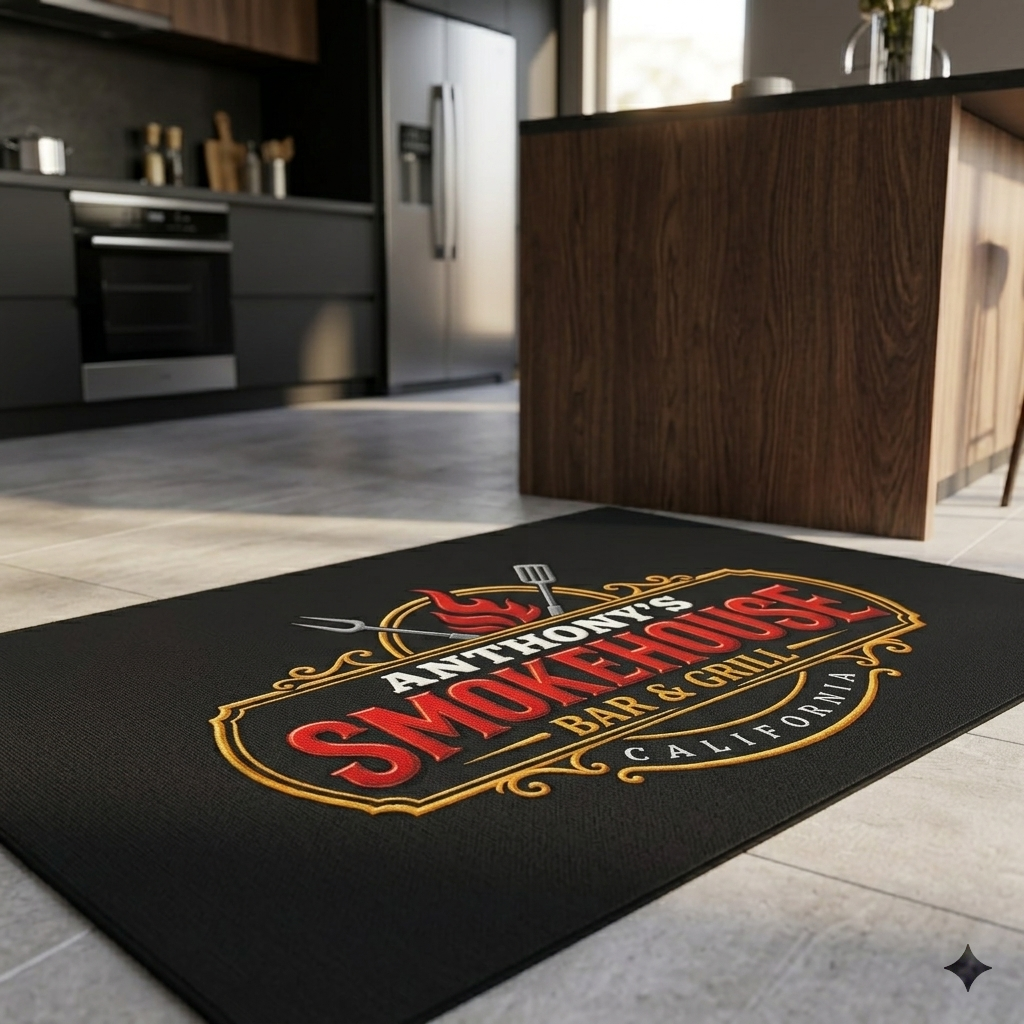 Personalized Grill Master Mat