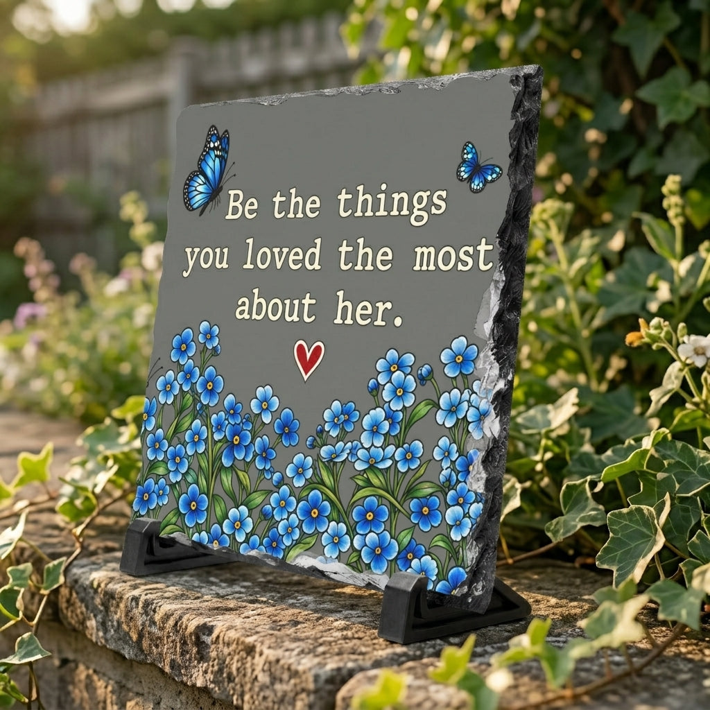 Personalized Slate Plaque for Mom
