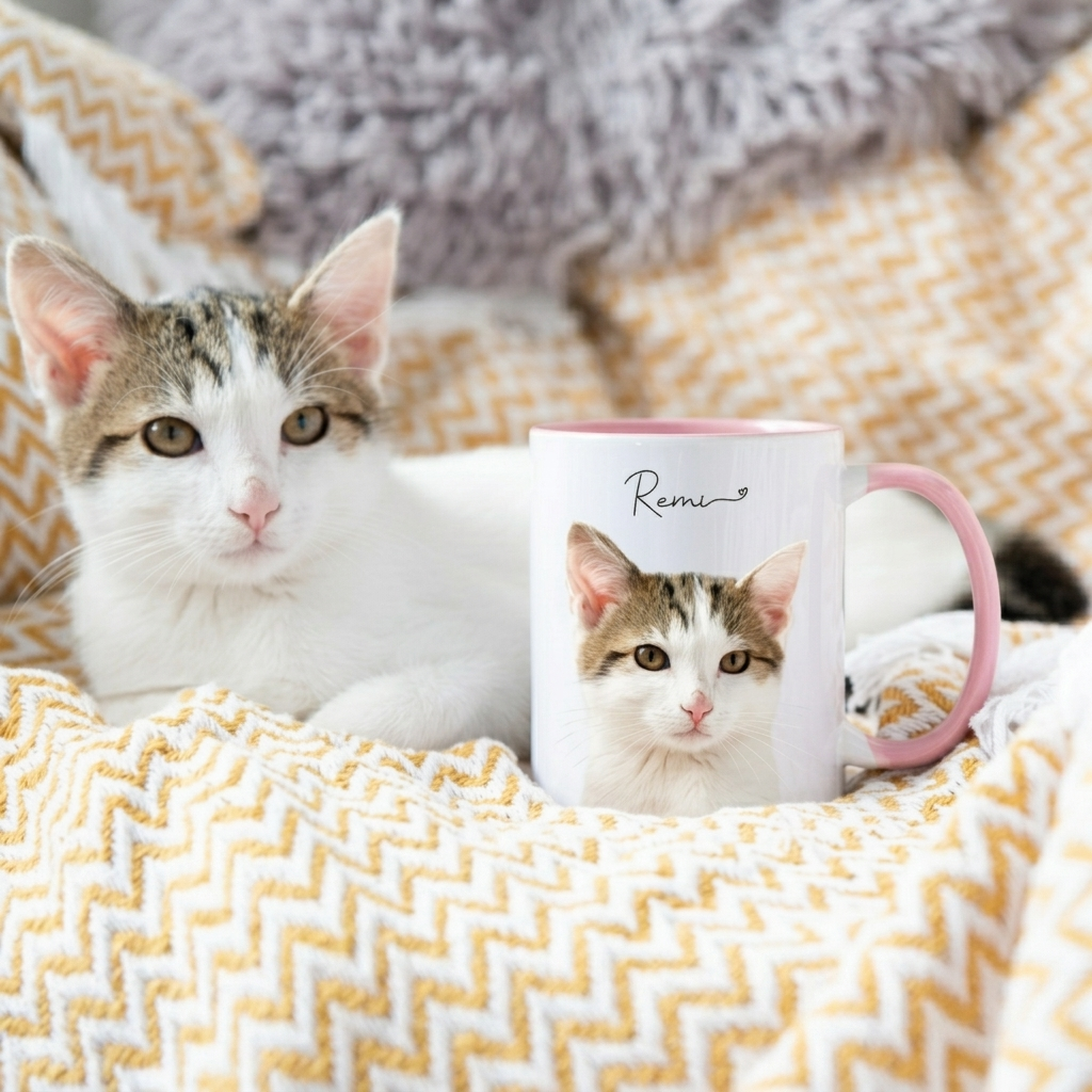 Custom Pet Portrait Mug
