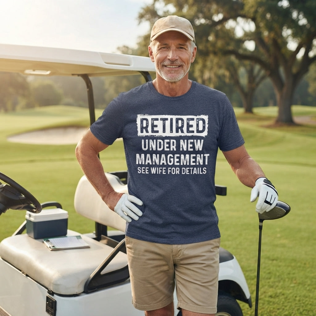 Retired Under New Management Shirt