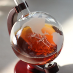 Personalized Globe Whiskey Decanter Set