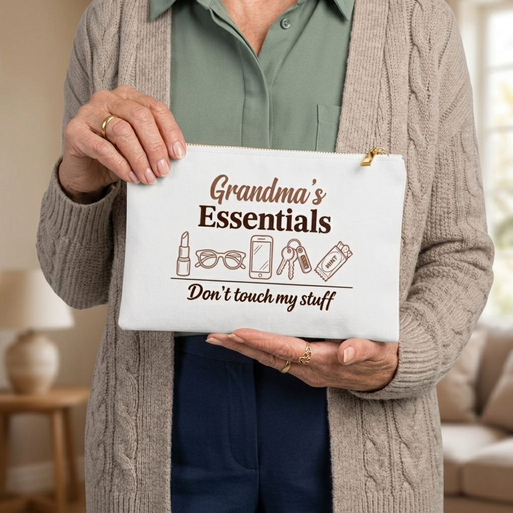 Personalized Essentials Cosmetic Bag