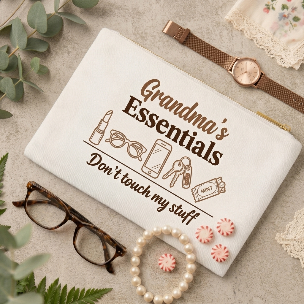 Personalized Essentials Cosmetic Bag