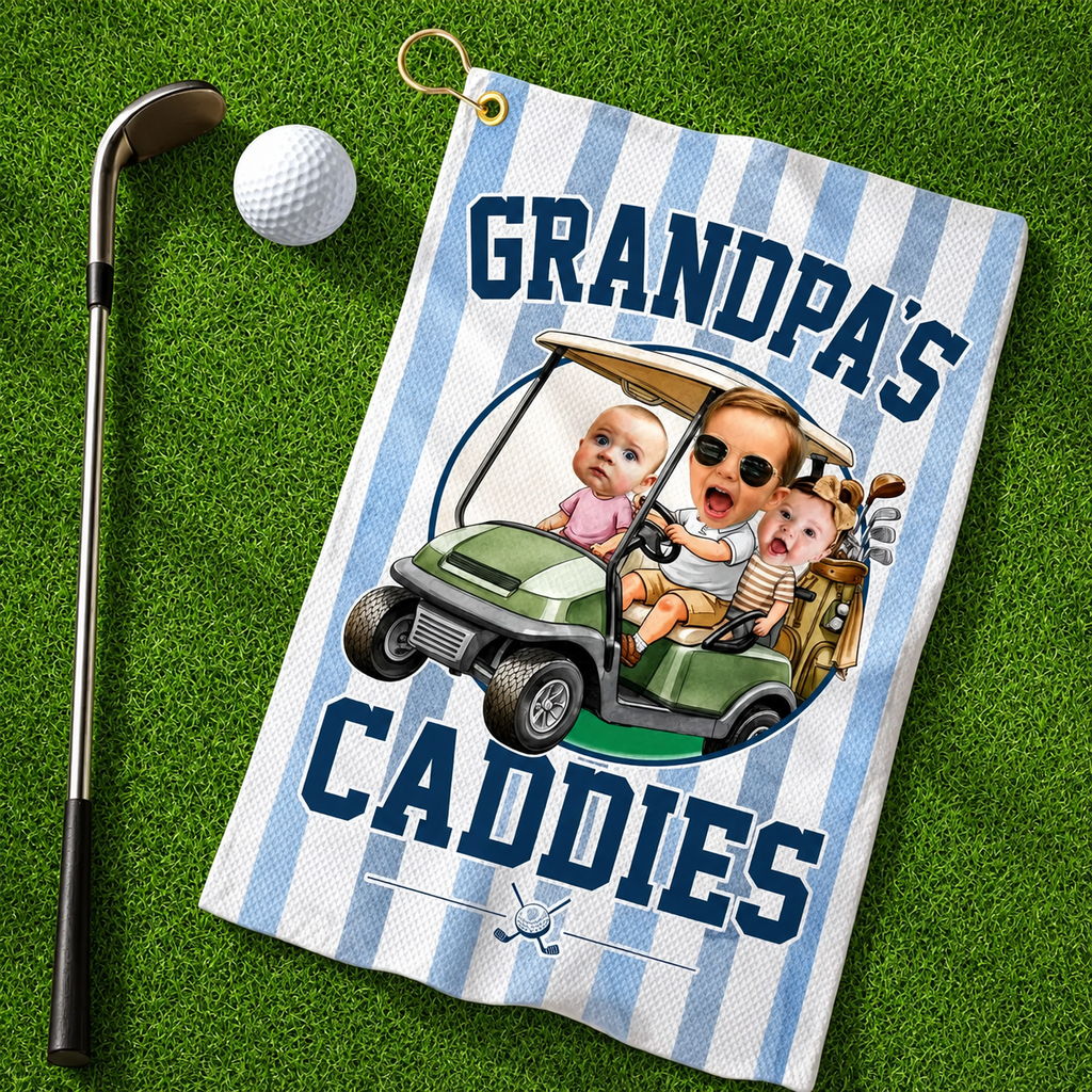 Grandpa's Caddies Golf Towel