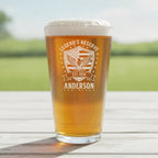 Legend's Reserve Personalized Pint Glass - Drinkware