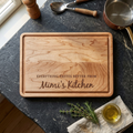 Personalized Grandma's Kitchen Wood Cutting Board