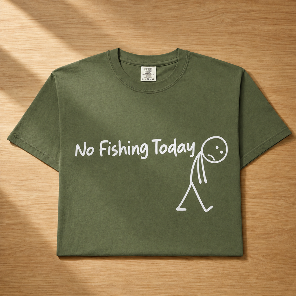 No Fishing Today Shirt