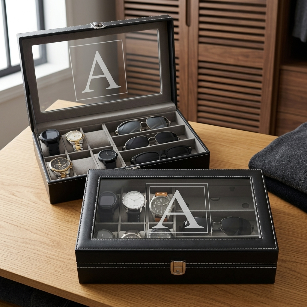 Monogram Watch Box for Men