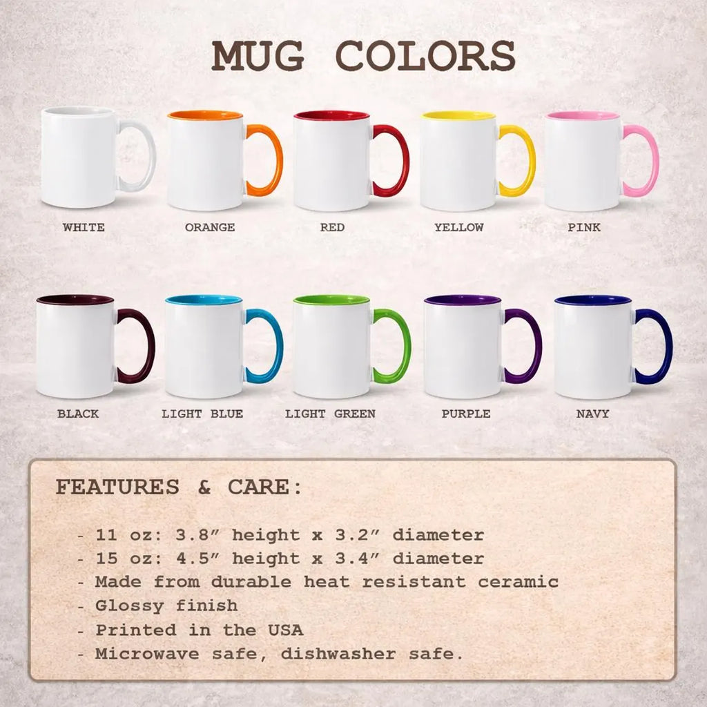 Personalized Baby Face Mug for Dad
