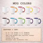 Personalized Baby Face Mug for Dad