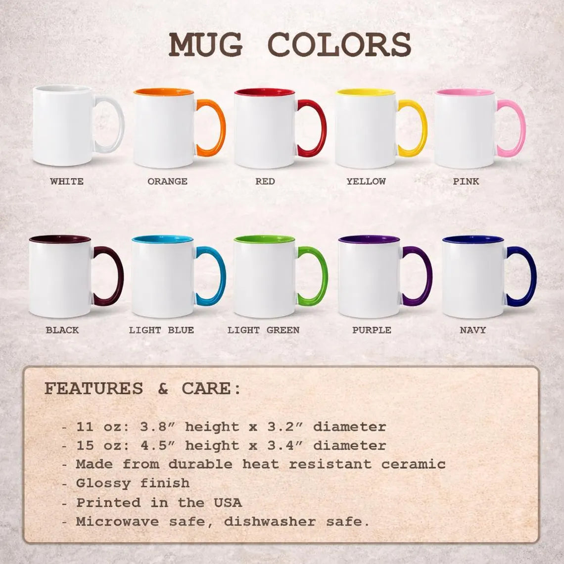 Personalized Baby Face Mug for Dad