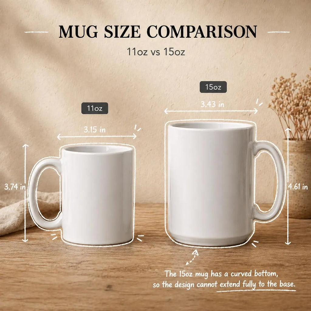 Personalized Baby Face Mug for Dad