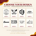 Personalized Chef Kitchen Tea Towel