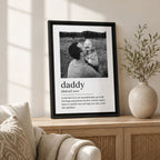 Personalized Definition Framed Canvas