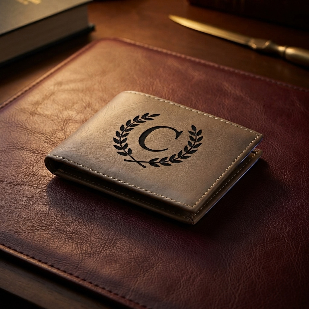 Personalized Engraved Bifold Wallet