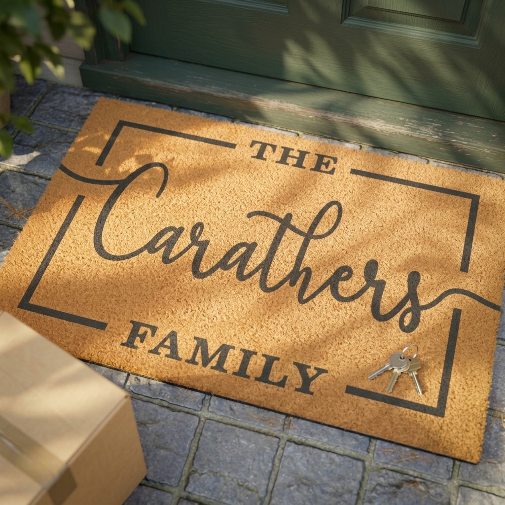 Personalized Family Name Doormat