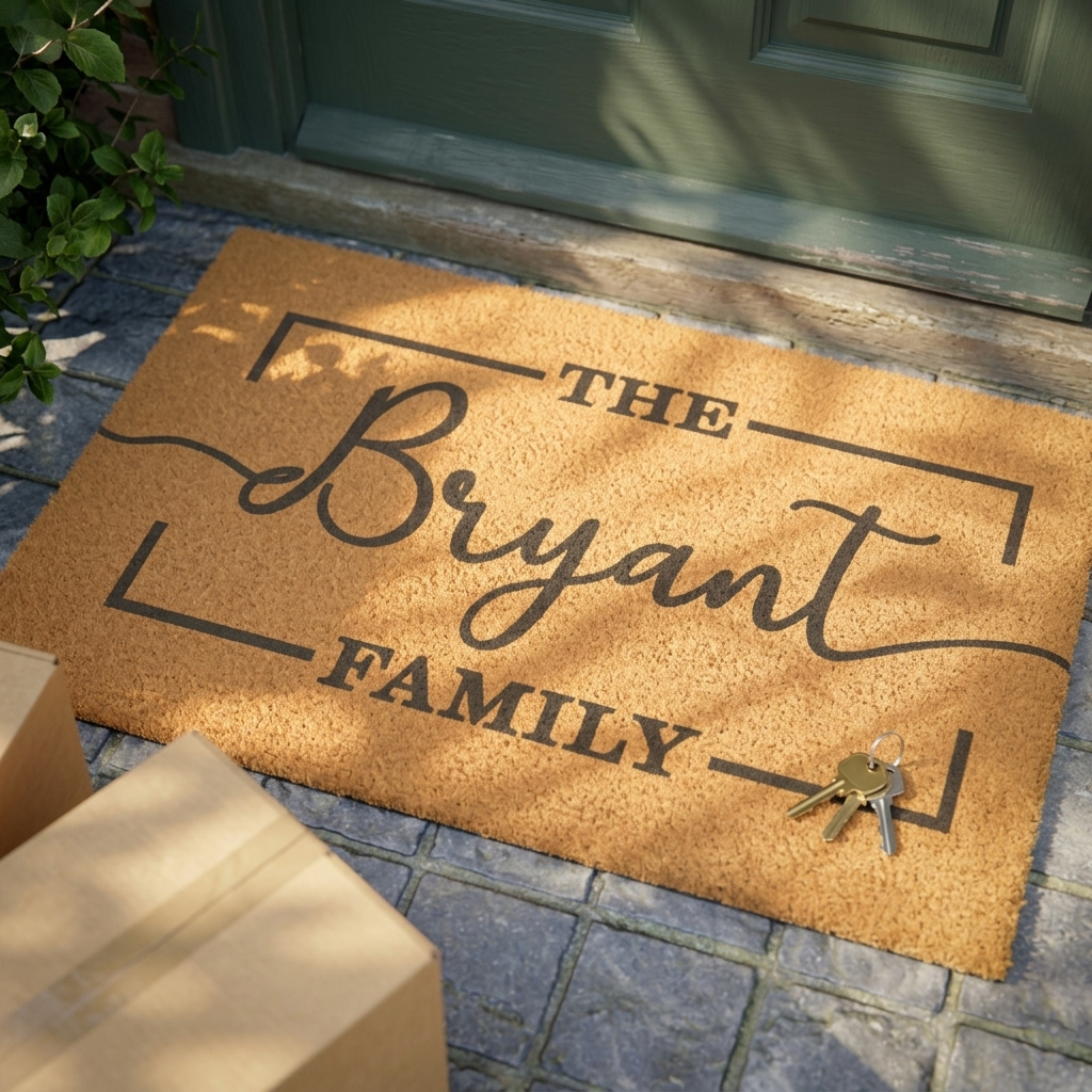 Personalized Family Name Doormat