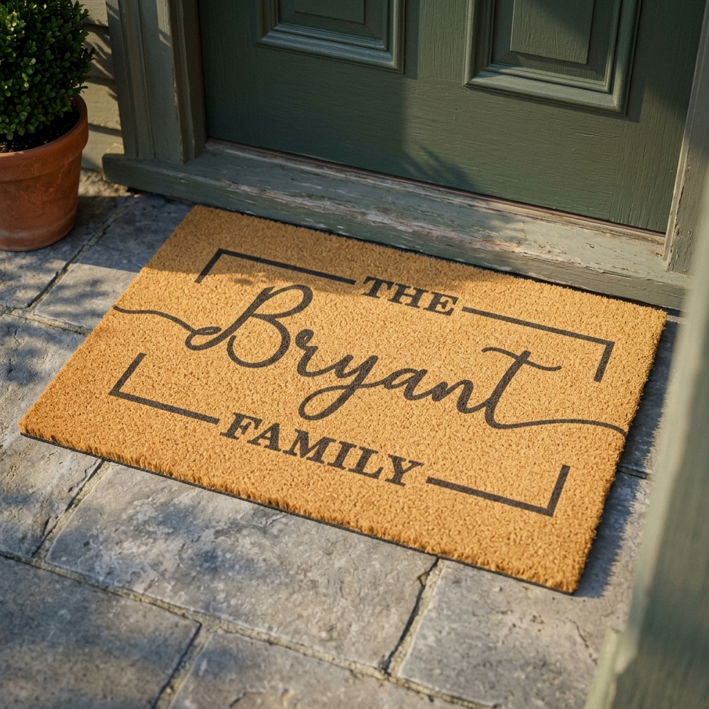 Personalized Family Name Doormat