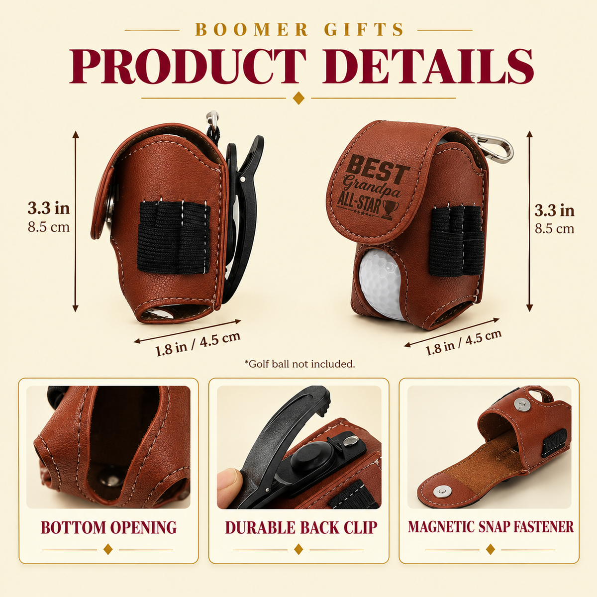 Personalized Golf Ball Bag