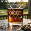 Personalized Golf Whiskey Glass - Drinkware