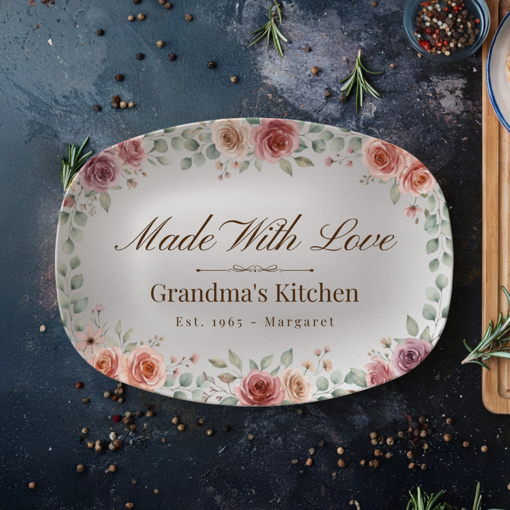 Personalized Grandma's Kitchen Platter