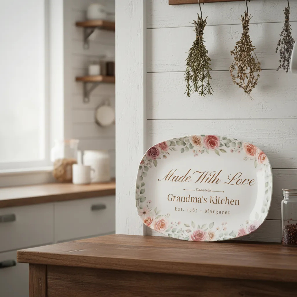 Personalized Grandma's Kitchen Platter